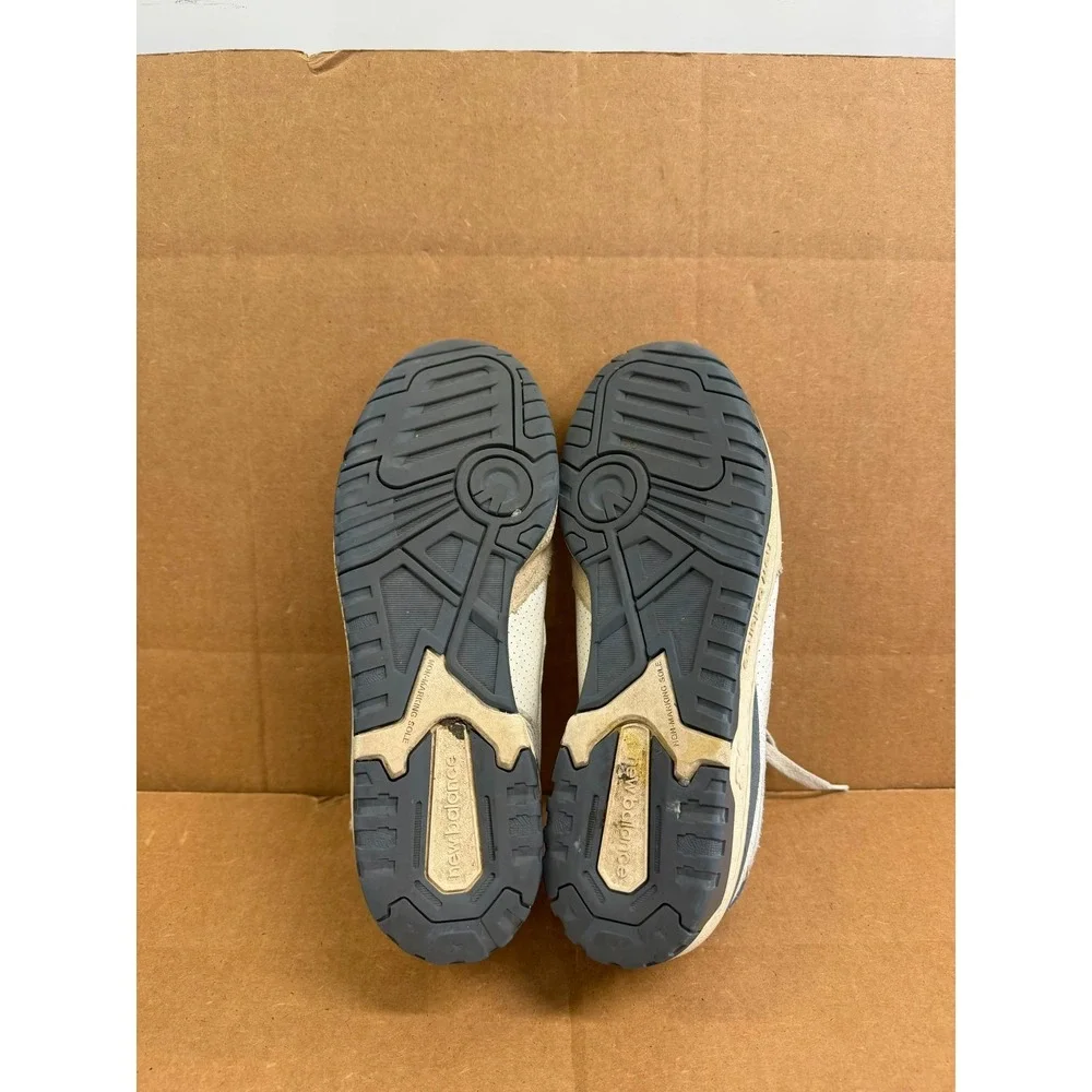 New Balance 550 Low Top Sneakers White Vintage Indigo BB550STG Mens Size 9 US